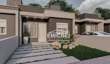 Casa com 2 dormitórios à venda, 62 m² por R$ 259.000,00 - Boa Vista - São Leopoldo/RS