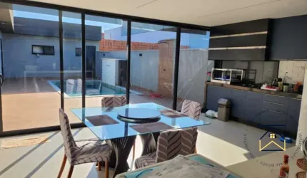 Casa em condomínio fechado com 3 quartos à venda na Estrada Velha Indaiatuba - Campinas, 5100, Caldeira, Indaiatuba, 209 m2 por R$ 1.650.000