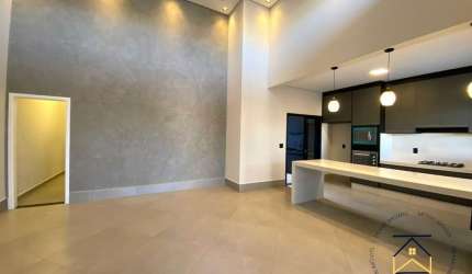 Casa em condomínio fechado com 3 quartos à venda na Avenida 1, 250, Loteamento Park Gran Reserve, Indaiatuba, 145 m2 por R$ 1.190.000