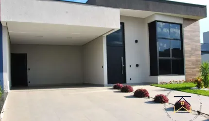 Casa em condomínio fechado com 3 quartos à venda na Avenida Fábio Ferraz Bicudo, 92, Jardim Residencial Dona Lucilla, Indaiatuba por R$ 1.690.000