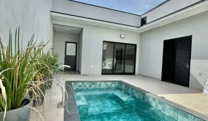 Casa em condomínio fechado com 3 quartos à venda na Rua Benedito Gadia, 25, Jardim Portal de Itaici, Indaiatuba por R$ 1.390.000