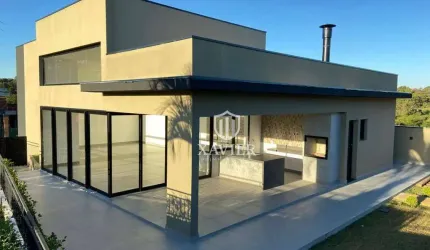 Casa Assobradada à Venda no Condomínio Alphaville Castello Itu – 3 Suítes, Escritório e Spa | Luxo, Modernidade e Conforto