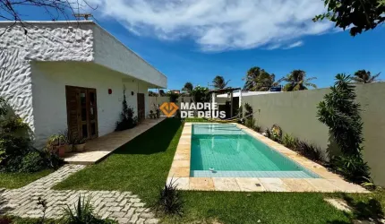 Casa em condomínio fechado com 4 quartos à venda na Doca Malaquias, 10, Praia Guajiru, Trairi por R$ 950.000