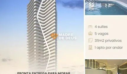 Apartamento com 4 quartos à venda na Rua Osvaldo Cruz, 1024, Meireles, Fortaleza por R$ 5.788.414