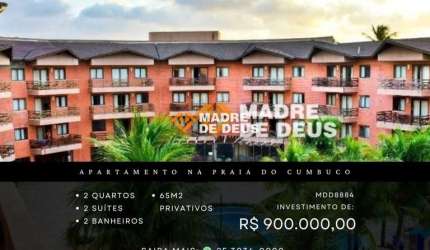 Apartamento com 2 quartos à venda na Avenida dos Coqueiros, 2340, Cumbuco, Caucaia por R$ 900.000