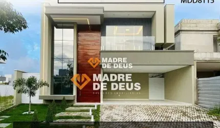 Casa em condomínio fechado com 4 quartos à venda na Atlântica, 2303, Cidade Alpha, Eusébio por R$ 1.680.000