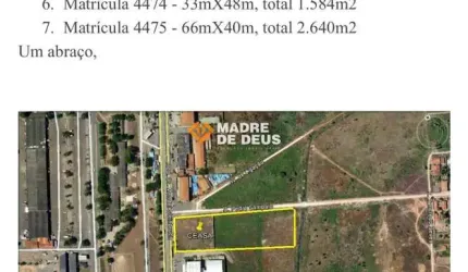 Terreno comercial à venda na Avenida Doutor Mendel Steinbruch, 1, Esplanada Novo Mondubim, Maracanaú por R$ 17.740.800