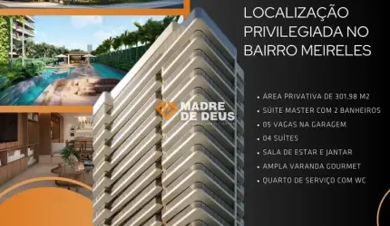 Apartamento com 4 quartos à venda na Rua República do Líbano, 479, Meireles, Fortaleza por R$ 4.102.301