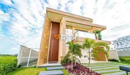 Casa em condomínio fechado com 4 quartos à venda na Alameda Atlântica, 2303, Cidade Alpha, Eusébio por R$ 2.800.000