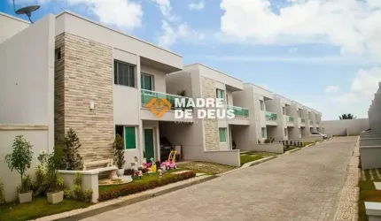 Casa em condomínio fechado com 3 quartos à venda na Avenida Odilon Guimarães, 2200, José de Alencar, Fortaleza por R$ 800.000
