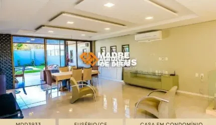 Casa em condomínio fechado com 5 quartos à venda na Avenida Litorânea, 2040, Cidade Alpha, Eusébio por R$ 4.350.000