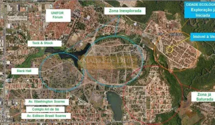 Terreno à venda na Rua das Palmácias, Edson Queiroz, Fortaleza por R$ 909.910