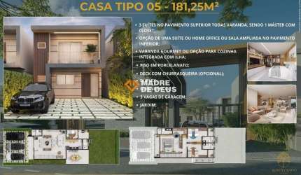 Casa em condomínio fechado com 3 quartos à venda na Francisco Oliveira Almeida, 837, Amador, Eusébio por R$ 1.100.000