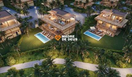 Casa em condomínio fechado com 5 quartos à venda na Praia Canoe Jaguaribe, 1, Maceió, Fortim por R$ 4.300.000