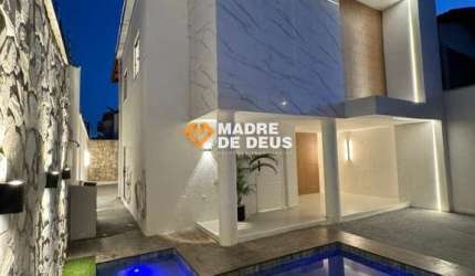 Casa em condomínio fechado com 4 quartos à venda na Rua Neudélia Monte, 1014, José de Alencar, Fortaleza por R$ 930.000