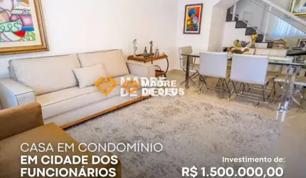 Casa em condomínio fechado com 3 quartos à venda na Rua Melo César, 801, Cidade dos Funcionários, Fortaleza por R$ 1.500.000