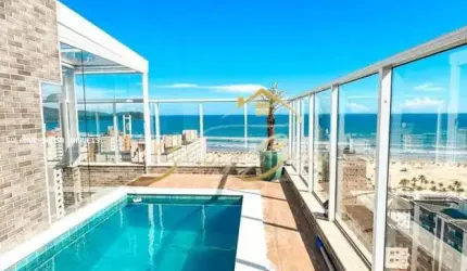 Apartamento para Venda em Praia Grande, Guilhermina, 3 dormitórios, 2 suítes, 3 banheiros, 2 vagas