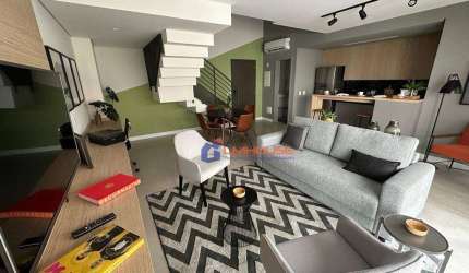 Apartamento Duplex com 2 dormitórios à venda, 100 m² por R$ 2.400.000,00 - Itaim Bibi - São Paulo/SP
