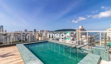 Apartamento com 2 dormitórios à venda, 82 m² por R$ 750.000,00 - Aparecida - Santos/SP