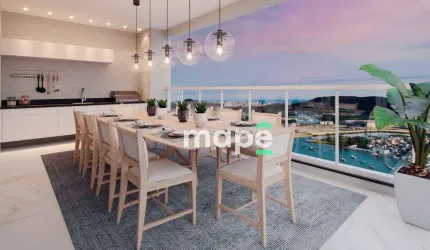 Apartamento com 3 dormitórios à venda, 227 m² por R$ 4.890.000,00 - Ponta da Praia - Santos/SP