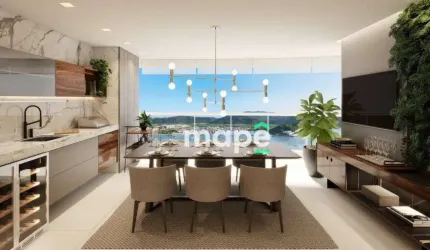 Apartamento com 3 dormitórios à venda, 163 m² por R$ 3.370.000,00 - Ponta da Praia - Santos/SP