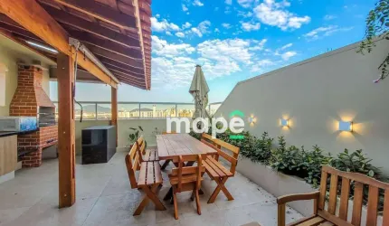Cobertura com 3 dormitórios à venda, 242 m² por R$ 1.370.000,00 - Embaré - Santos/SP