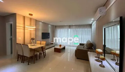 Apartamento com 2 dormitórios para alugar, 95 m² por R$ 10.900,00/mês - Aparecida - Santos/SP