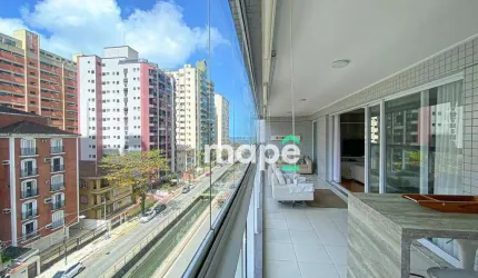 Apartamento com 3 dormitórios à venda, 160 m² por R$ 2.550.000,00 - Embaré - Santos/SP
