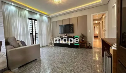 Apartamento com 3 dormitórios à venda, 134 m² por R$ 910.000,00 - Pompéia - Santos/SP