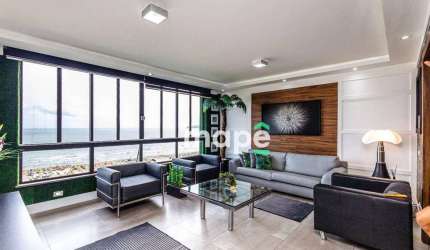Apartamento com 3 dormitórios, 147 m² - venda por R$ 2.200.000,00 ou aluguel por R$ 20.000,00/mês - Pompéia - Santos/SP