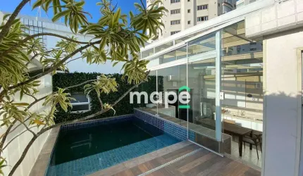 Cobertura com 3 dormitórios à venda, 227 m² por R$ 1.696.000,00 - Ponta da Praia - Santos/SP