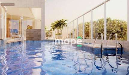 Apartamento com 4 dormitórios à venda, 155 m² por R$ 3.640.000,00 - Ponta da Praia - Santos/SP