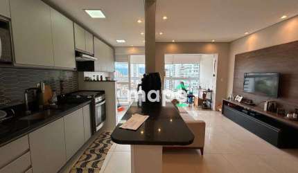 Apartamento com 1 dormitório à venda, 53 m² por R$ 720.000,00 - Embaré - Santos/SP