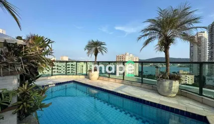 Cobertura com 5 dormitórios à venda, 600 m² por R$ 3.710.000,00 - Ponta da Praia - Santos/SP