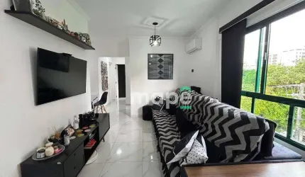 Apartamento com 2 dormitórios à venda, 71 m² por R$ 599.000,00 - Embaré - Santos/SP