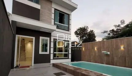 Casa com 3 quartos à venda, 130 m² por R$ 710.000 - Jardim Mariléa - Rio das Ostras/RJ