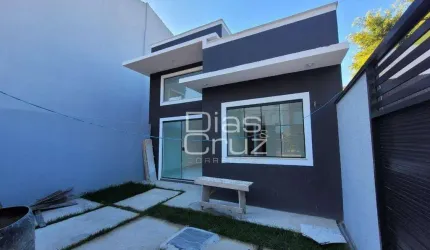 Casa linear com 2 quartos no Chácara Mariléa em Rio das Ostras