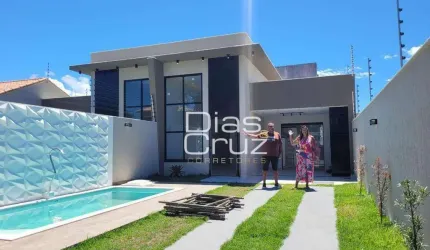 Casa de Alto Padrão com 3 quartos à venda, 105 m² por R$ 850.000 - Ouro Verde - Rio das Ostras/RJ