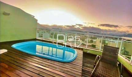 Cobertura com 3 dormitórios à venda, 260 m² por R$ 980.000,00 - Centro - Rio das Ostras/RJ