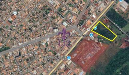 Área industrial com frente para o Anel Rodoviário da BR 163 Campo Grande MS