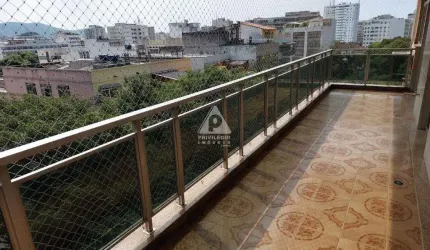 Apartamento excelente a venda, 4 quartos, 2 suítes, 1 banheiro social, 3 vagas, 205m², Tijuca-RJ