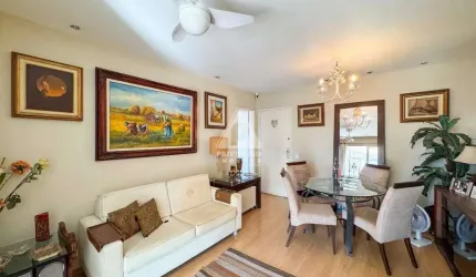 Apartamento com 2 quartos e com 2 varandas, infraestrutura e vaga de garagem