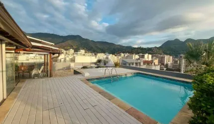 Cobertura linear com 4 quartos, 4 vagas no Andaraí à venda