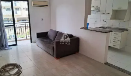 Apartamento com varanda, 2 quartos, suíte e vaga