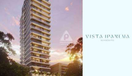 Lançamento VISTA, apartamentos de 4 quartos, suíte, varanda, vagas de garagem, mais infraestrutura, a venda em Ipanema
