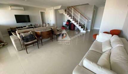 Cobertura à venda, 4 quartos, 3 suítes, 3 vagas, BARRA DA TIJUCA - RIO DE JANEIRO/RJ