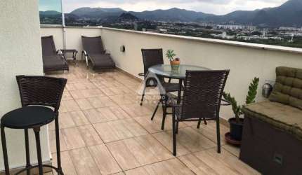 Cobertura à venda, 3 quartos, 2 suítes, 2 vagas, Jacarepaguá - RIO DE JANEIRO/RJ