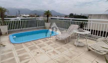 Apartamento à venda, 5 quartos, 4 suítes, 3 vagas, Recreio dos Bandeirantes - RIO DE JANEIRO/RJ