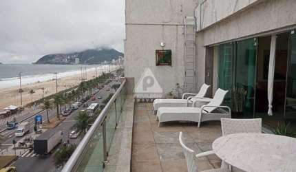 Cobertura linear, 4 quartos, suítes, closet,180mts, vista para o mar, 2 vagas de garagem, em Ipanema.