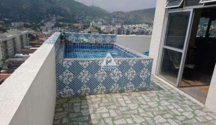 Cobertura Duplex 3 quartos infra particular completa Jacarepagua Praca Seca